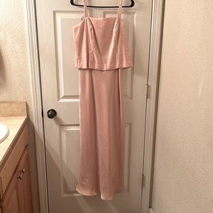 Jessica Howard long pink evening gown, size 10P